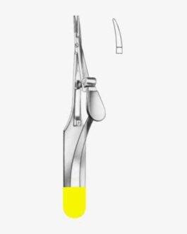 Arruga Micro Needle Holders Curved Smooth TC GOLD