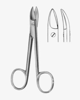 Beebee Crown Scissors Curved