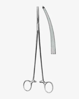 Bengolea Hemostatic Forceps BJ 1:2 Curved 20cm/8″ Cross Serrated