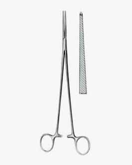 Bengolea Hemostatic Forceps BJ 1:2 Curved Cross Serrated