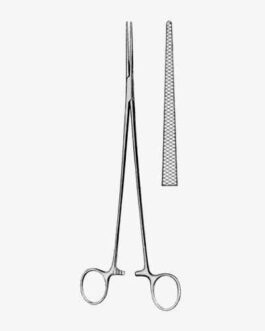 Bengolea Hemostatic Forceps BJ Straight Cross Serrated