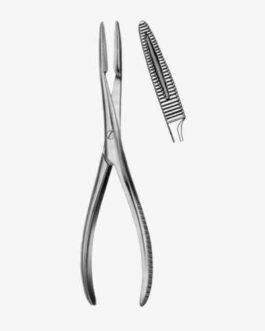 Bone Holding Forceps SJ Curved on Flat