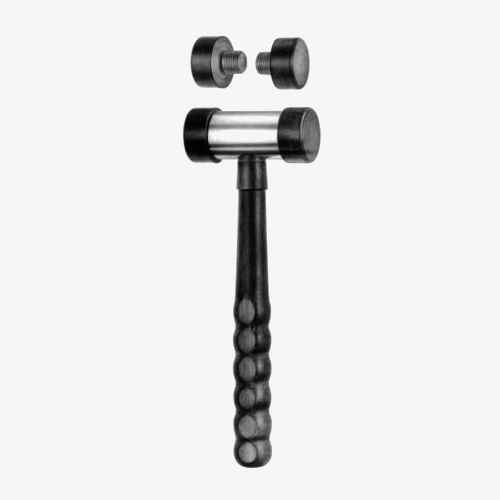 Bone mallet w/Ferrozel faces wooden