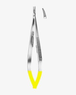 Castroviejo Micro Needle Holders Straight Smooth TC GOLD