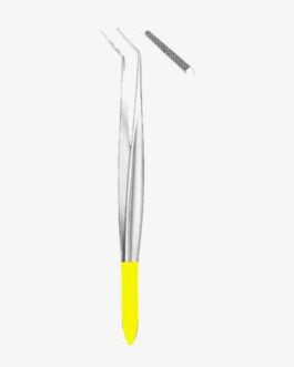 Cushing Dressing Forceps Angled TC GOLD
