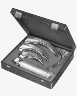 Fiber Optic Laryngoscopes Set of 5 Blades