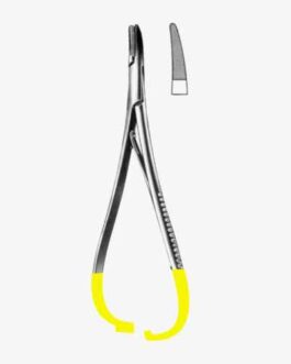 Metzenbaum Needle Holders BJ Curved TC GOLD