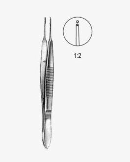 Micro Tissue Fcps 1x2T,