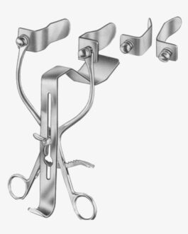 Millin Bladder Retractors Complete With Lateral and Central Blades