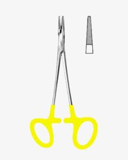 Neivert Needle Holders BJ Two Ring Angled TC GOLD