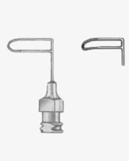 Simcoe Cortex Aspiration Eye Cannulas Serrated