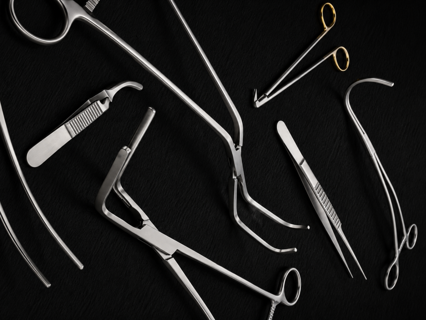 Cardiovascular surgical instruments manufactured by Melrose